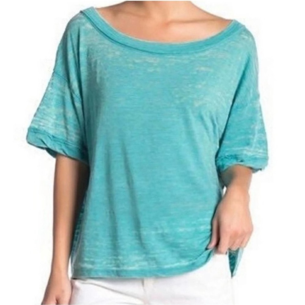 Free People Viola open back tee